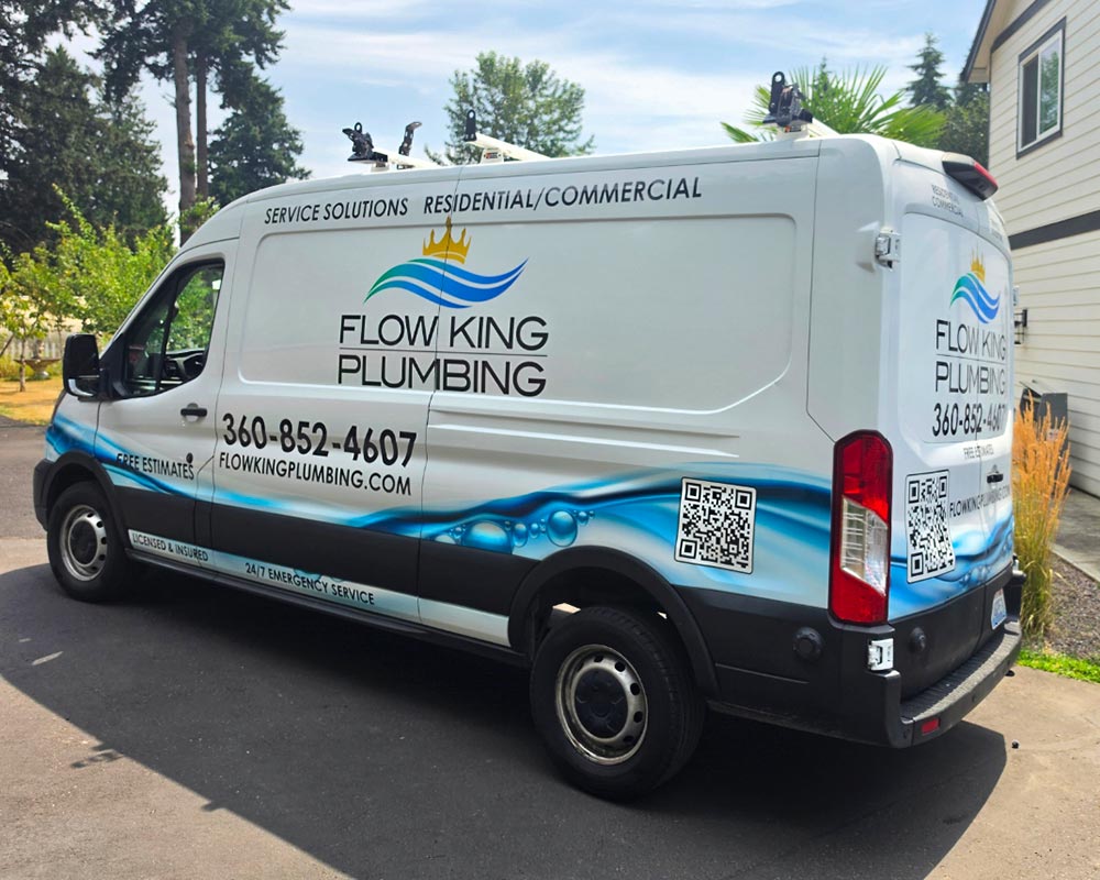 Plumbing Work Van